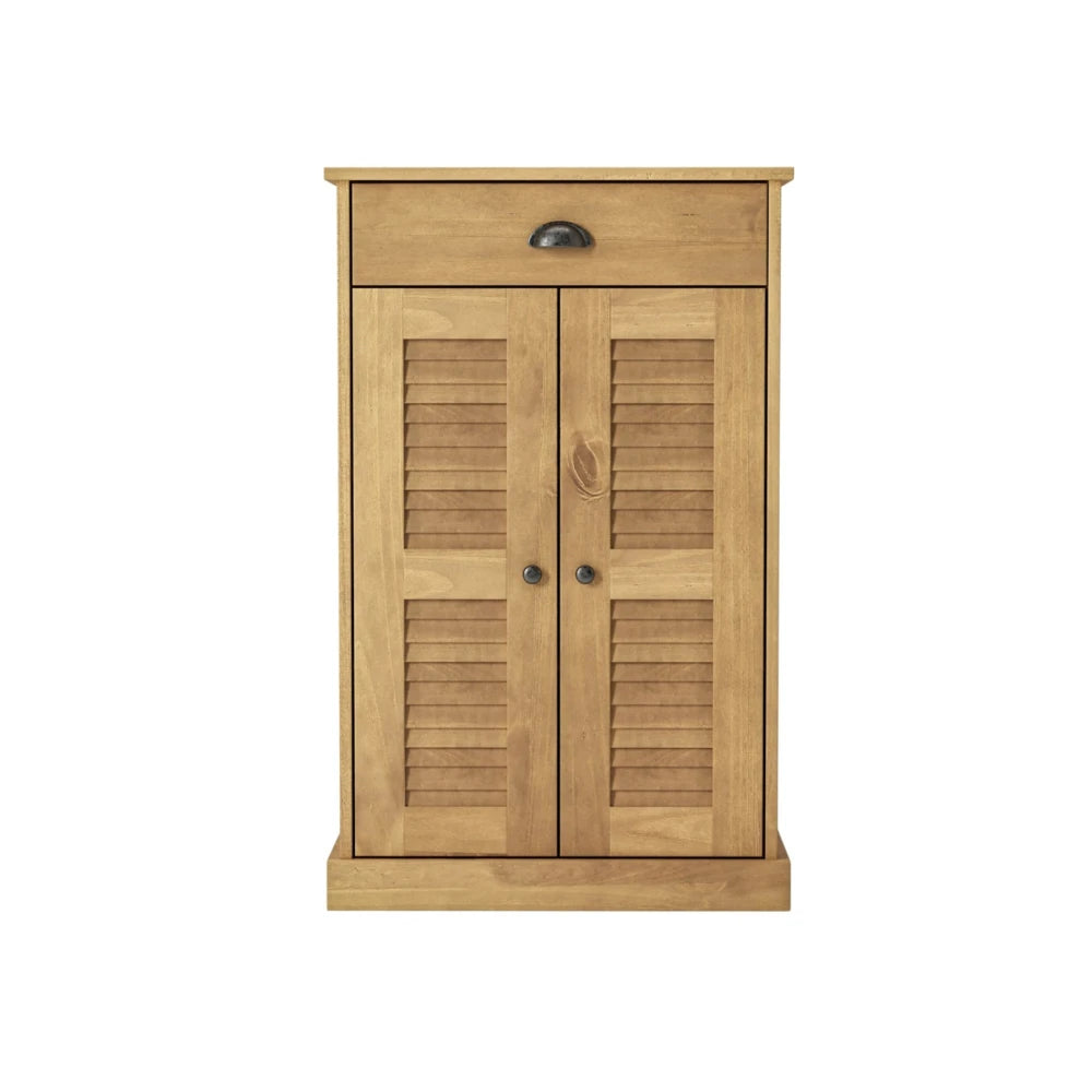 Zapatera - 2 Puertas - 1 Cajón - Línea Oslo - Natural