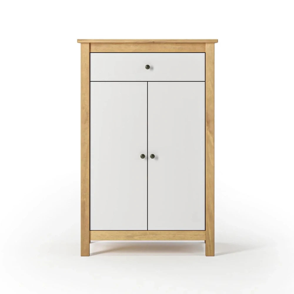 Zapatera 2 Puertas 1 Cajón - Línea Maden - Blanco